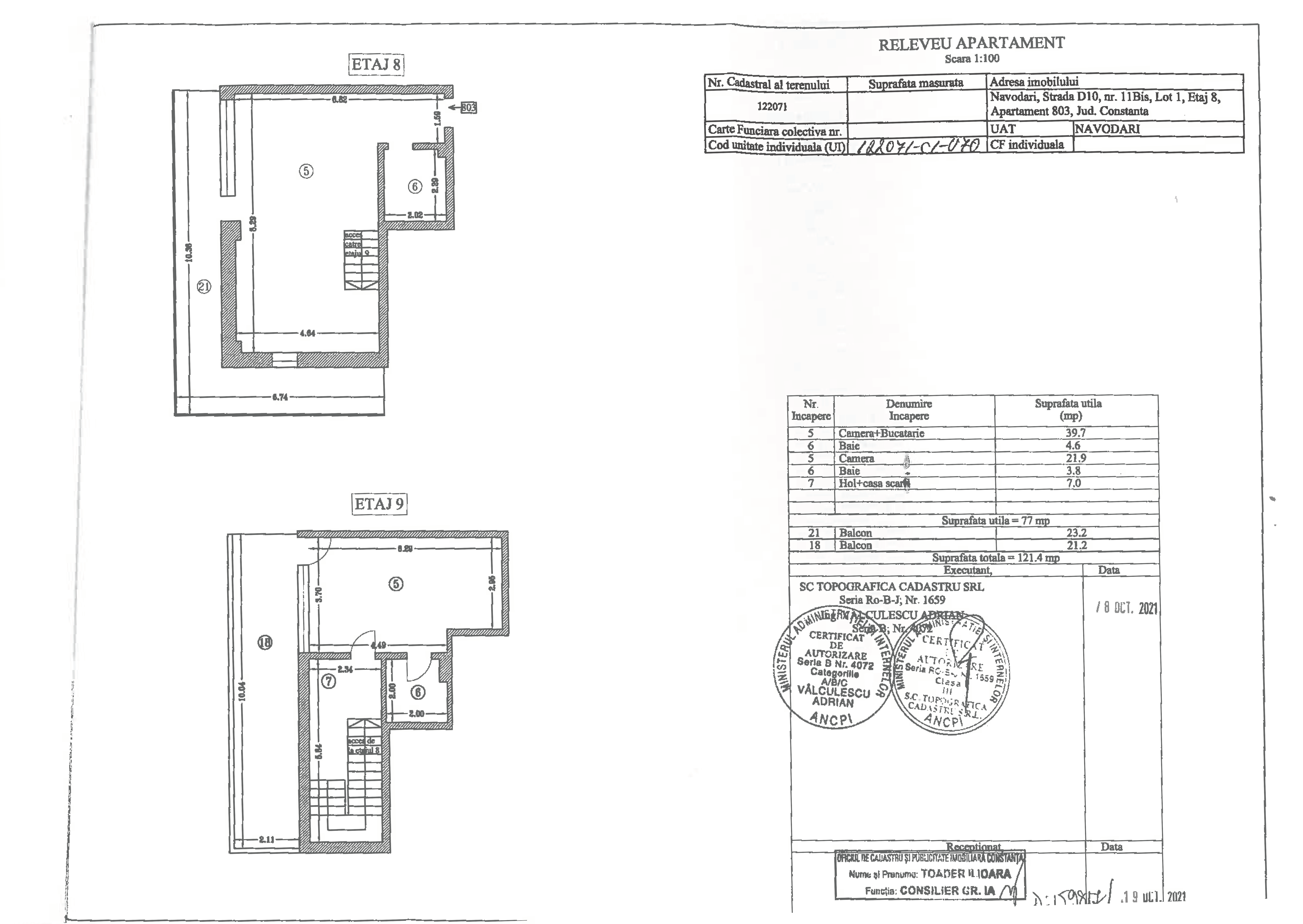 duplex cu 2 camere Almar Luxury Residence