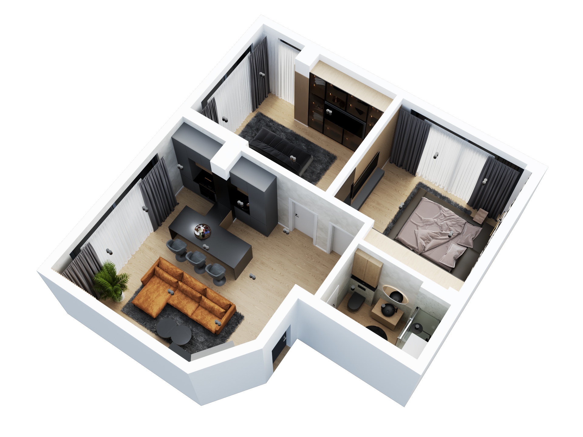 Apartamente de vanzare cu 3 camere